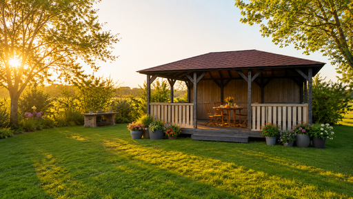Real life gazebo photo